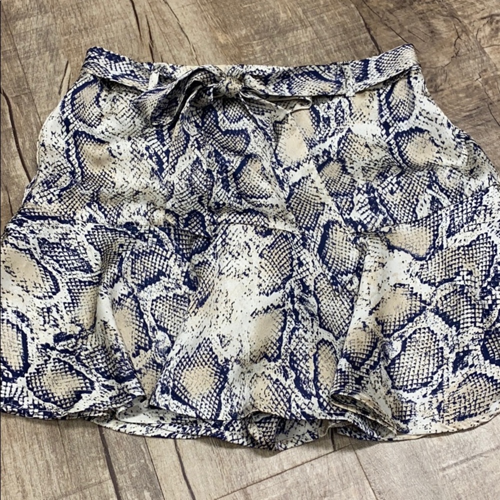 Skort snakeskin